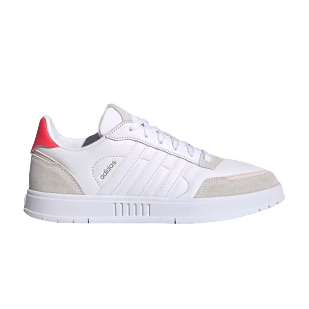 adidas Women's Courtmaster White Signal Pink