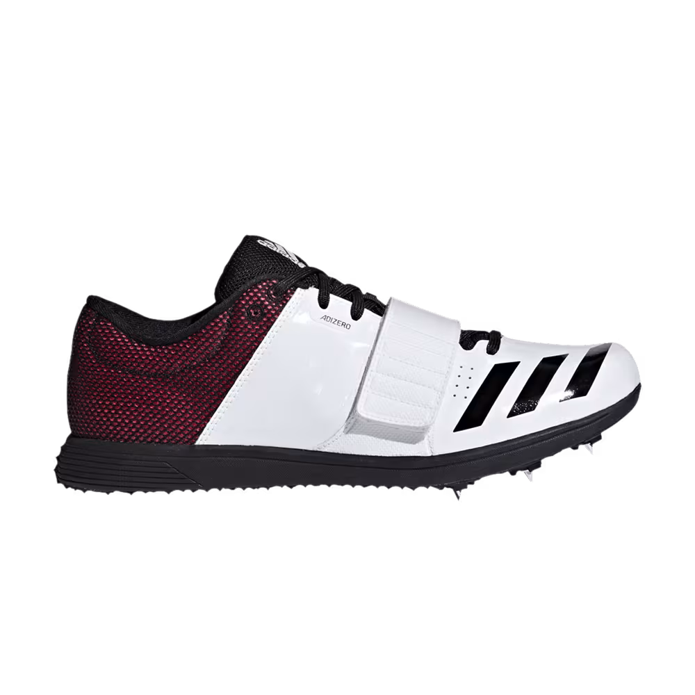 Adidas AdiZero Triple Jump White Shock Red