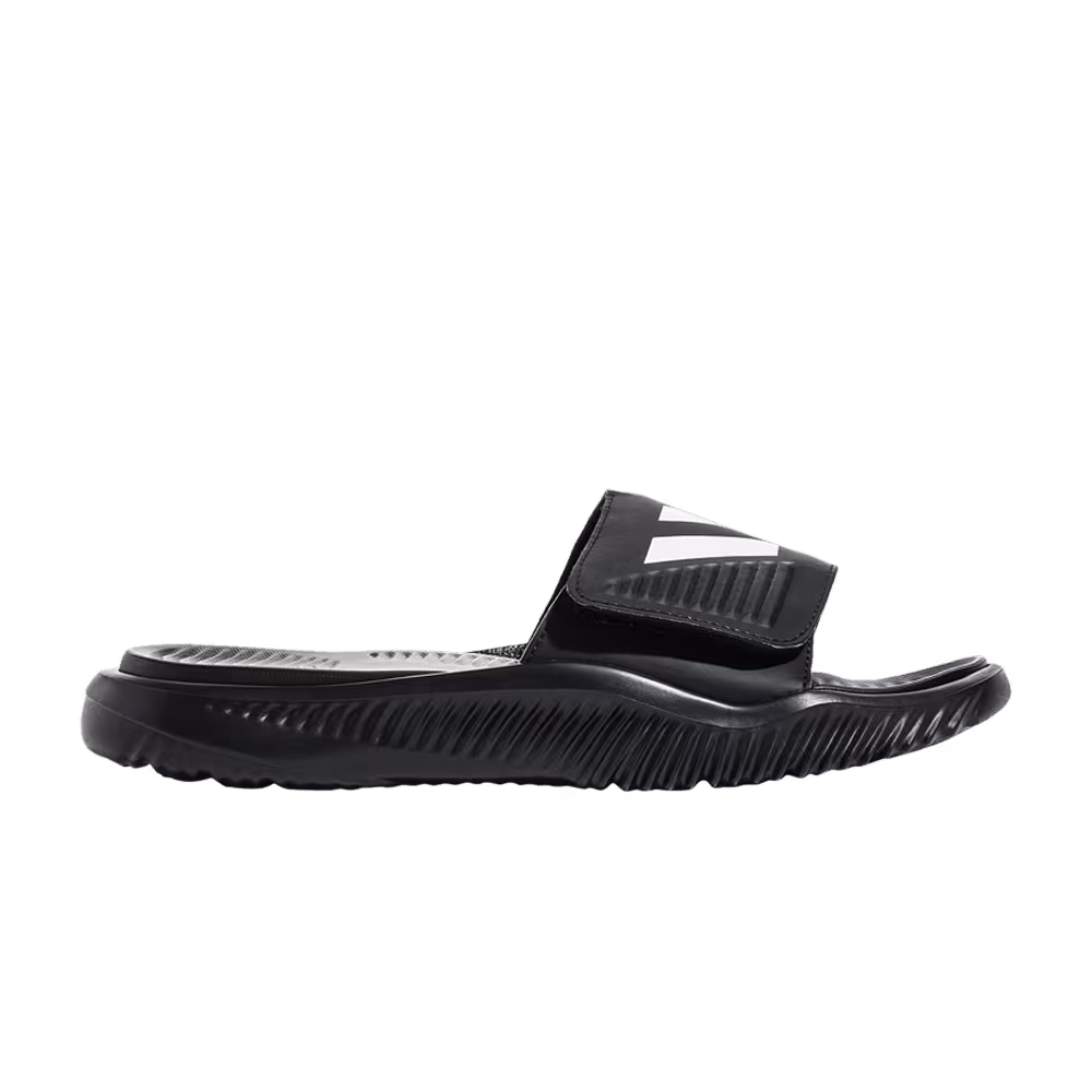 Adidas Alphabounce Slide Black White