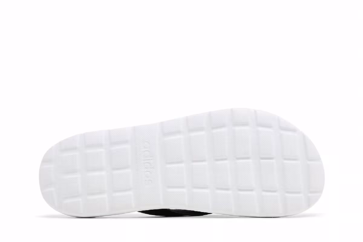 Adidas Women's Comfort Flip Flop White Black, view 5
