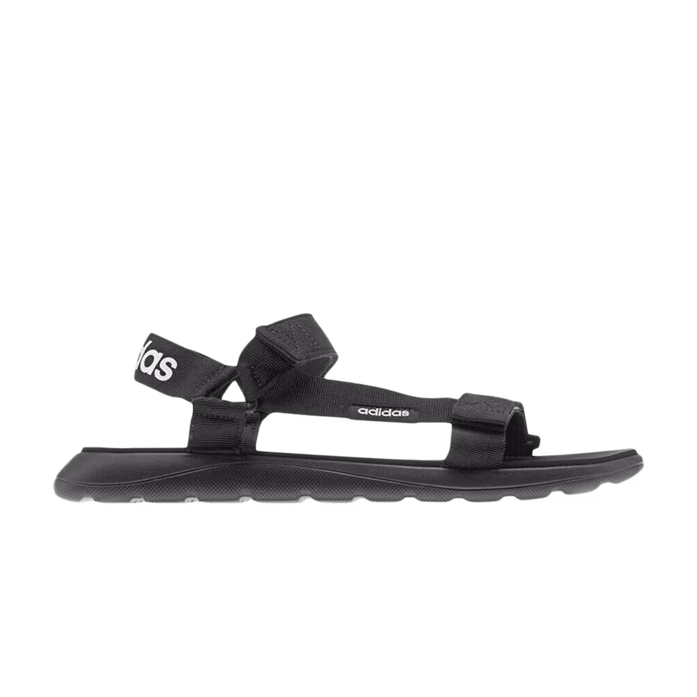 Adidas Comfort Sandal Black White