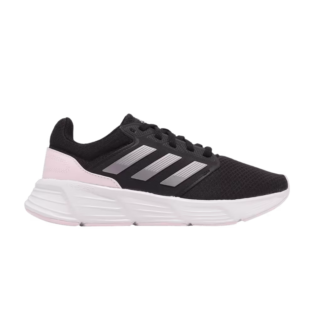 Adidas Women's Galaxy 6 Black Matte Purple Metallic