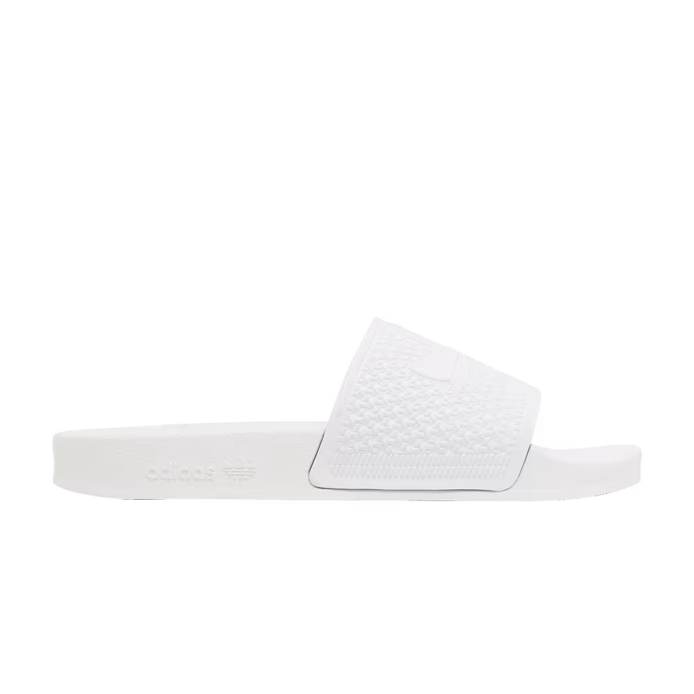 Adidas Shmoofoil Slides Triple White