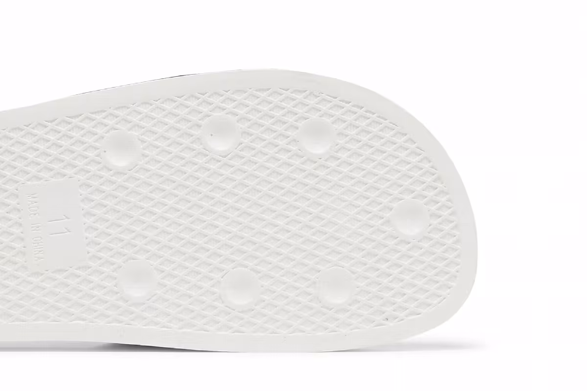 Adidas Shmoofoil Slides Triple White, view 6