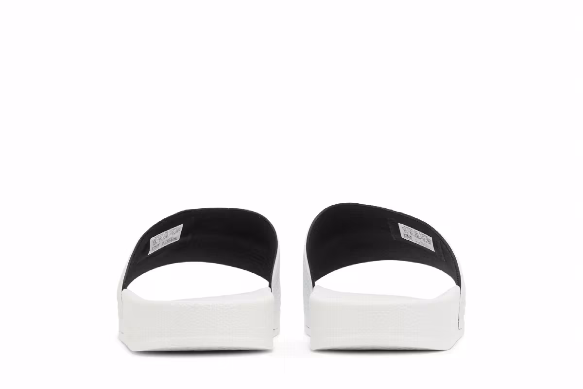 Adidas Shmoofoil Slides Triple White, view 7