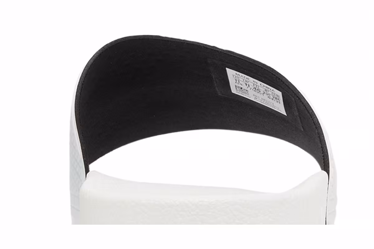 Adidas Shmoofoil Slides Triple White, view 8