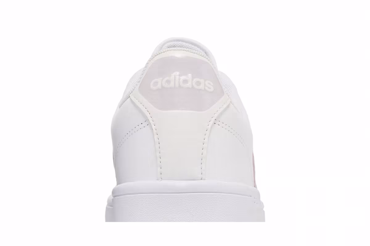 Adidas Women's Cloudfoam Advantage White Ice Purple, view 8