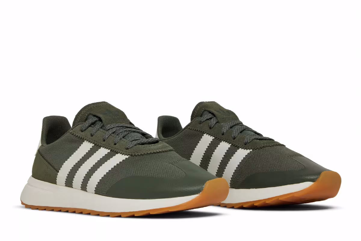Adidas Women's Flashback Dark Green, view 9