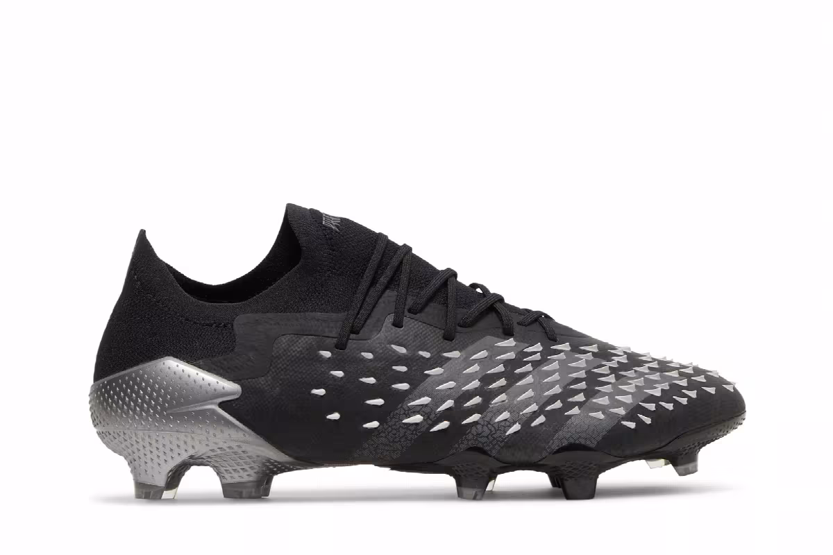 Adidas Predator Freak.1 Low FG Black Grey, view 2