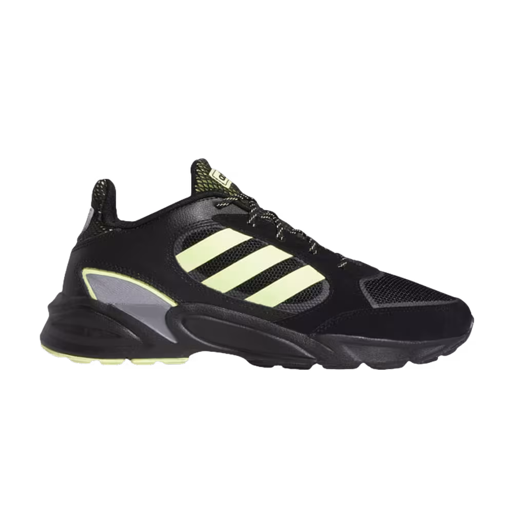 Adidas 90s Valasion Black Hi-Res Yellow