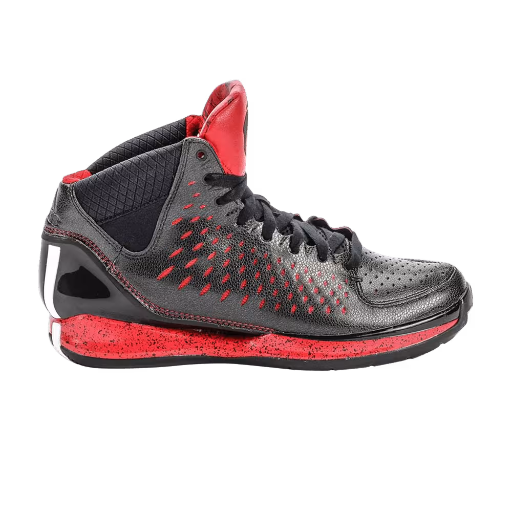 Adidas D Rose 3 Black Scarlet