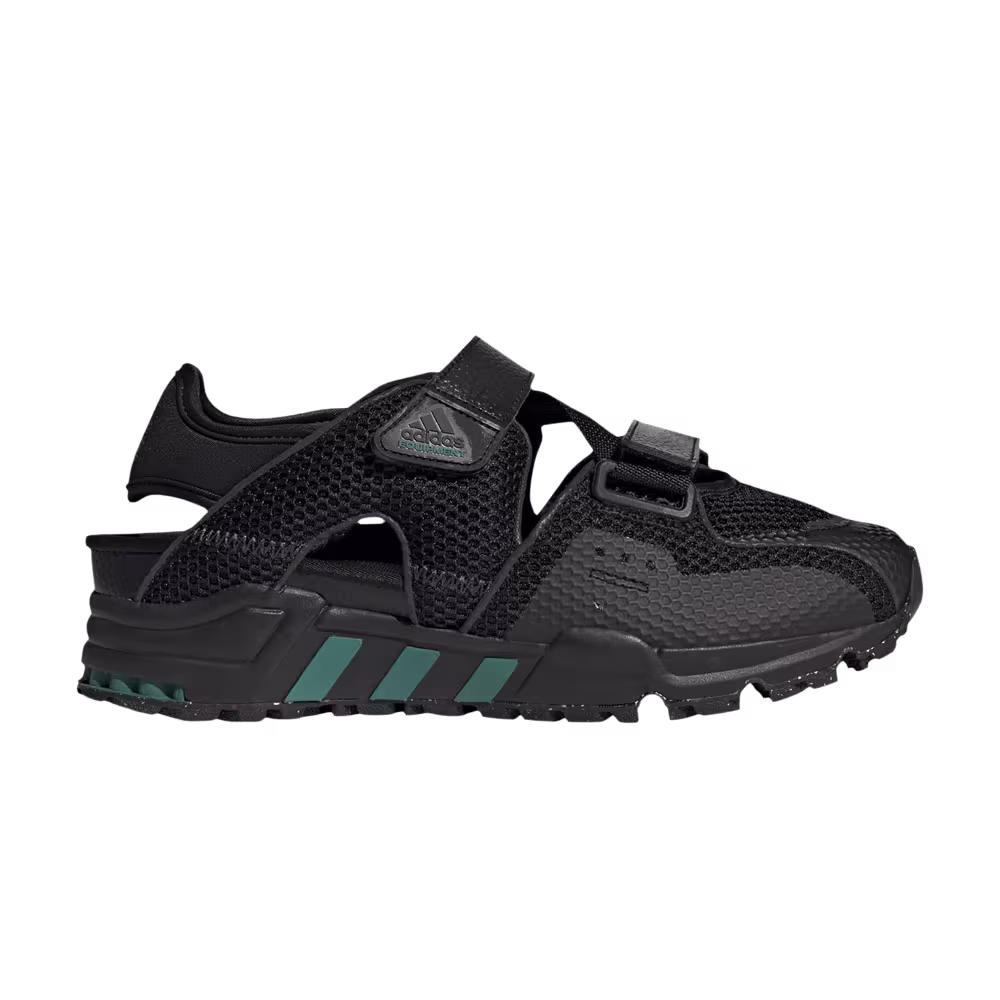 Adidas EQT93 Sandal Core Black Green