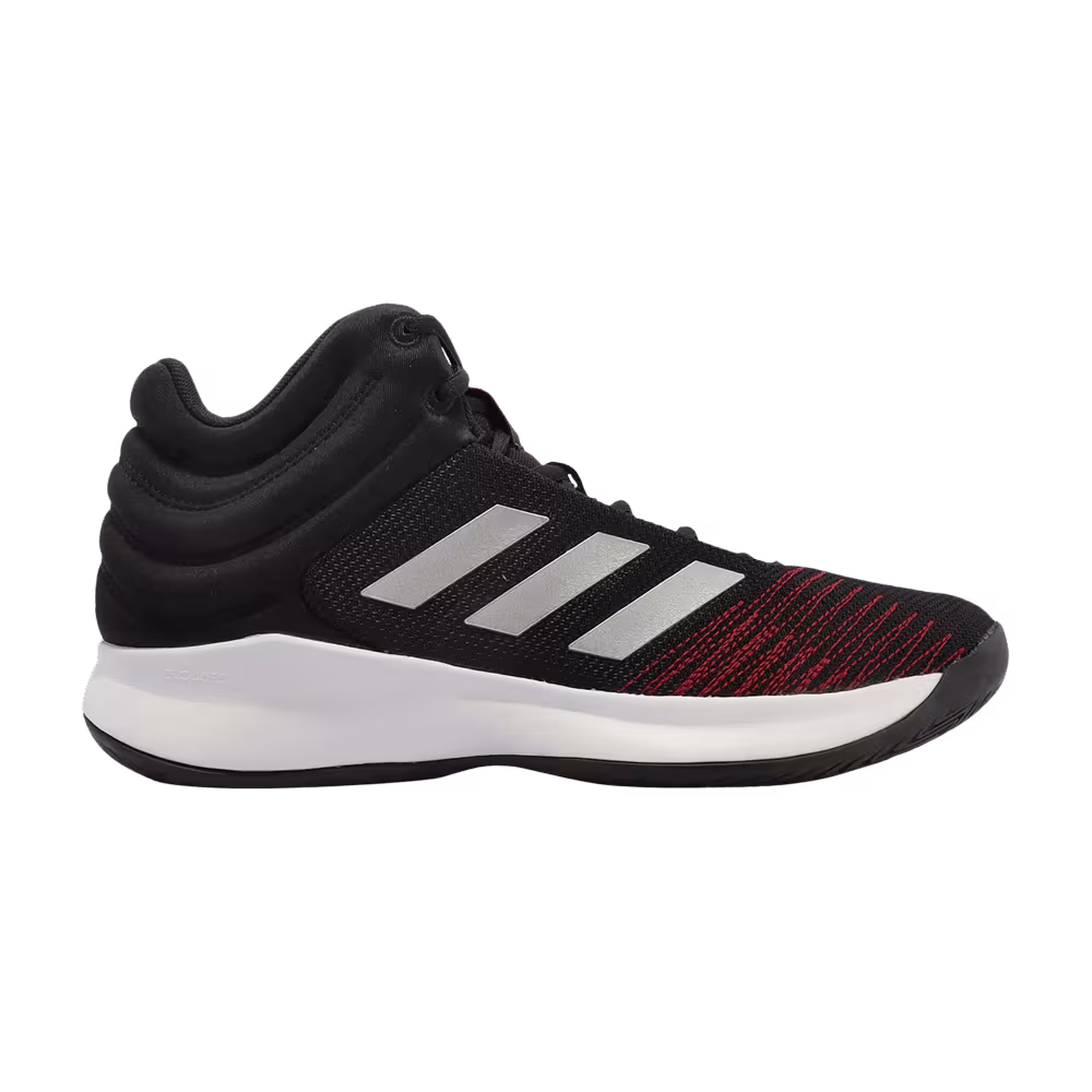 Adidas Pro Spark 2018 Black Silver Metallic