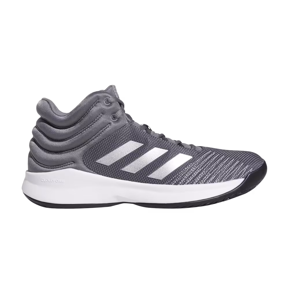 Adidas Pro Spark 2018 Grey Silver Metallic