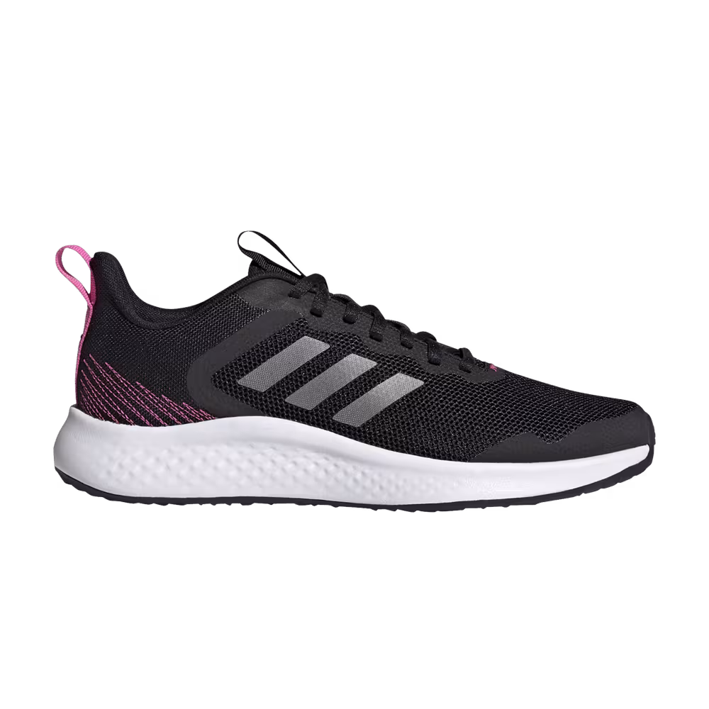 Adidas Women's Fluidstreet Black Screaming Pink