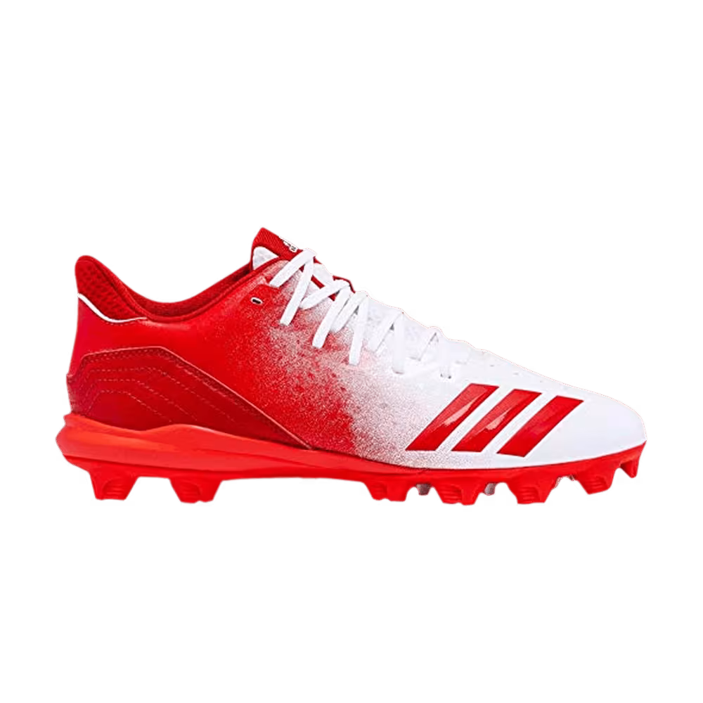 Adidas Icon 4 MD White Scarlet