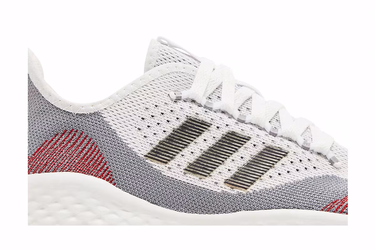 Adidas Fluidflow 2.0 White Red, view 3