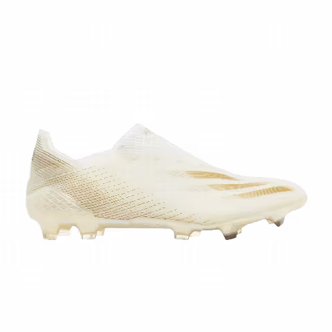 adidas X Ghosted+ FG 'White Metallic Gold Melange'