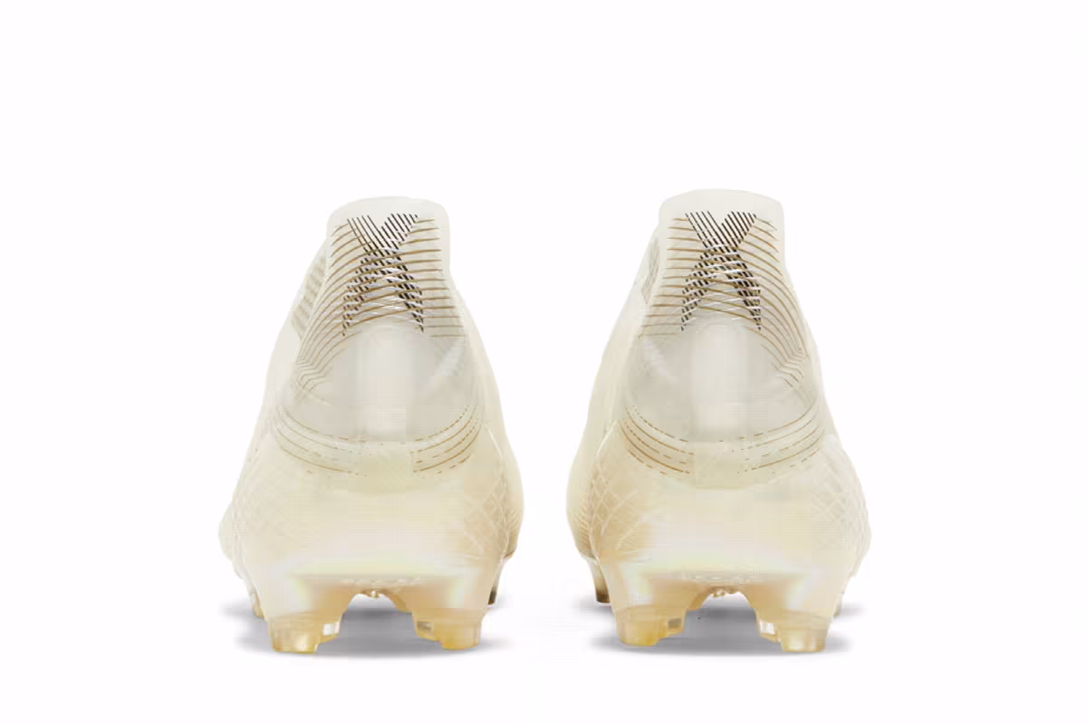 adidas X Ghosted+ FG White Metallic Gold Melange, view 7