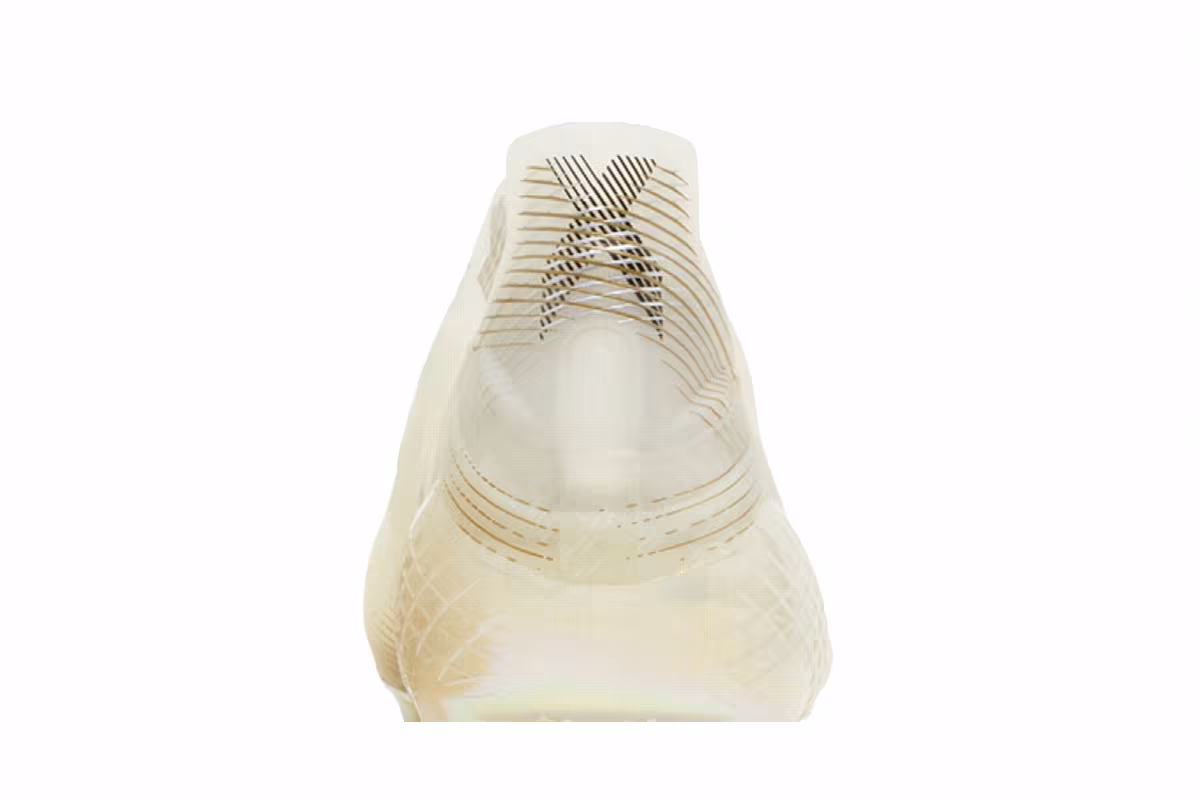 adidas X Ghosted+ FG White Metallic Gold Melange, view 8