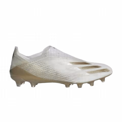 Adidas X Ghosted+ AG 'White Metallic Gold Melange'