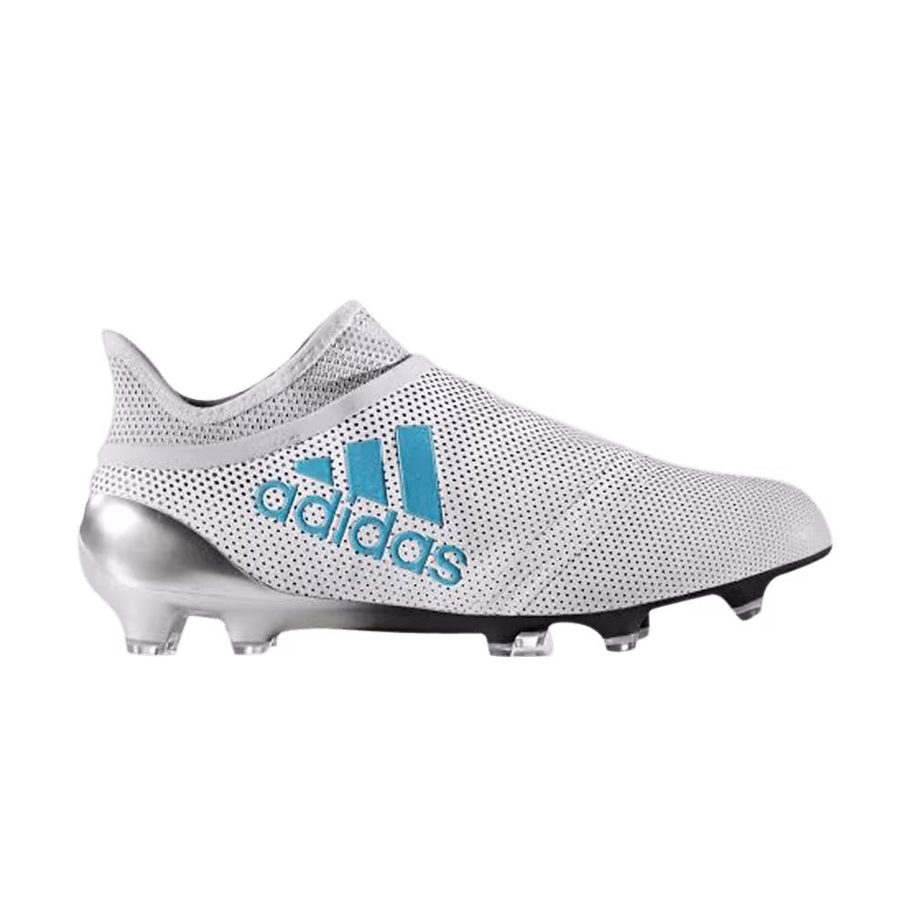 Adidas X 17+ Purespeed FG J White Energy Blue