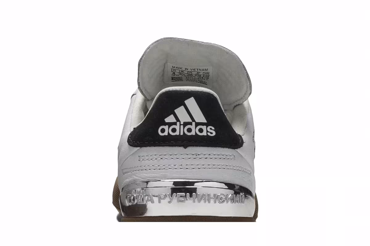 Gosha Rubchinskiy x adidas Copa WC Super White Black, view 8