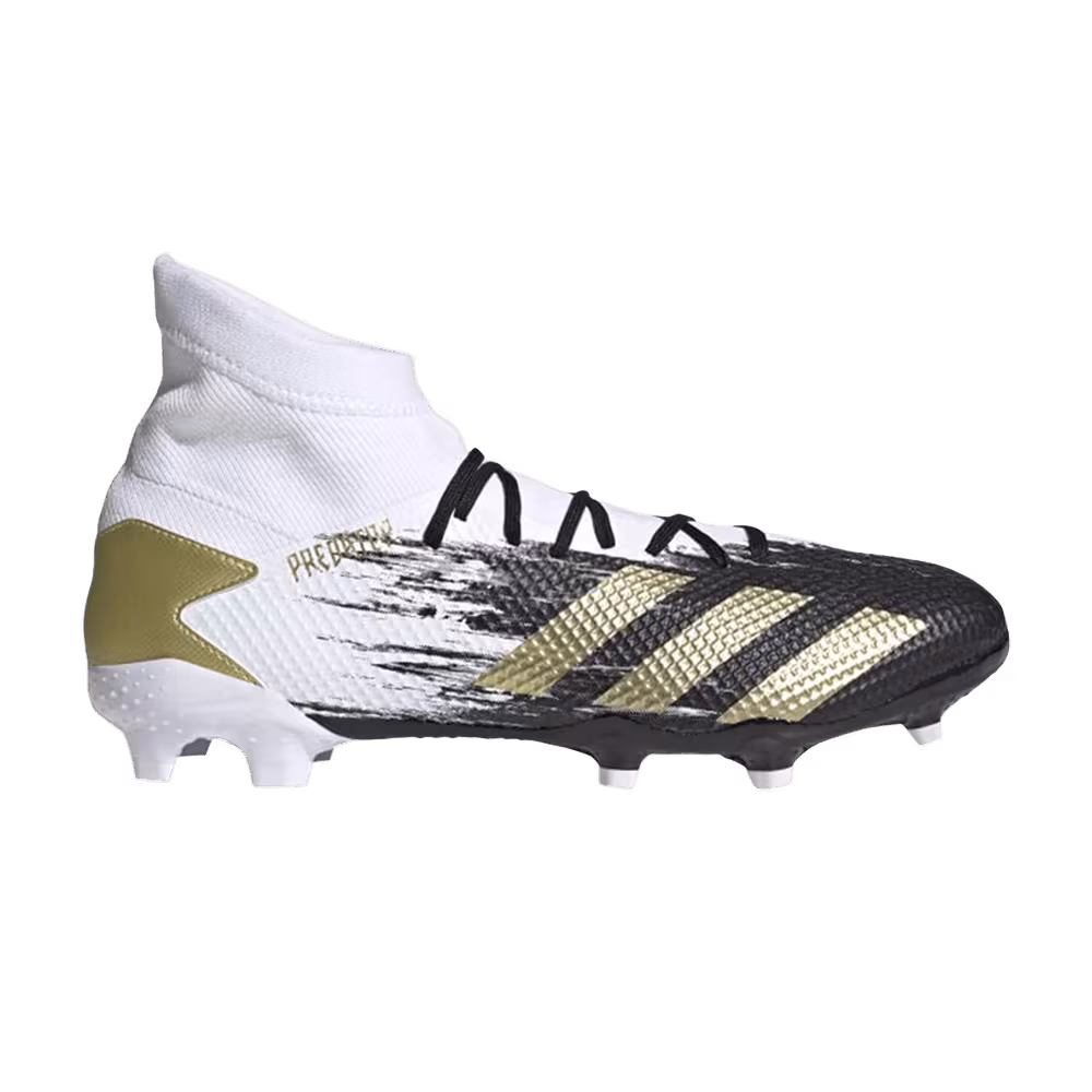Adidas Predator Mutator 20.3 FG White Gold Metallic