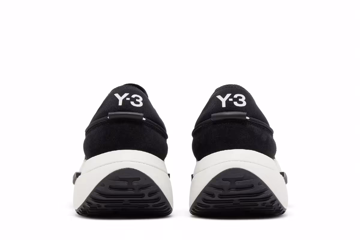 adidas Y-3 Ajatu Run Black White, view 7