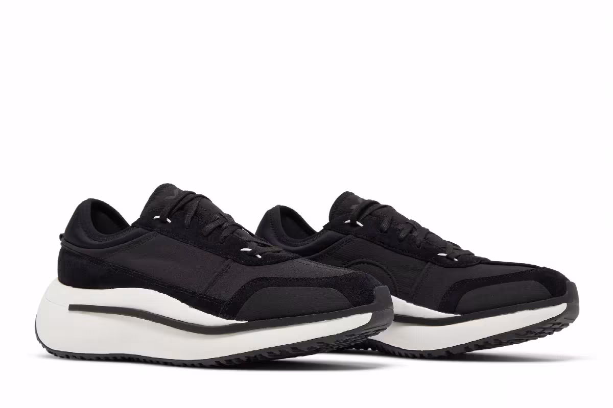 adidas Y-3 Ajatu Run Black White, view 9