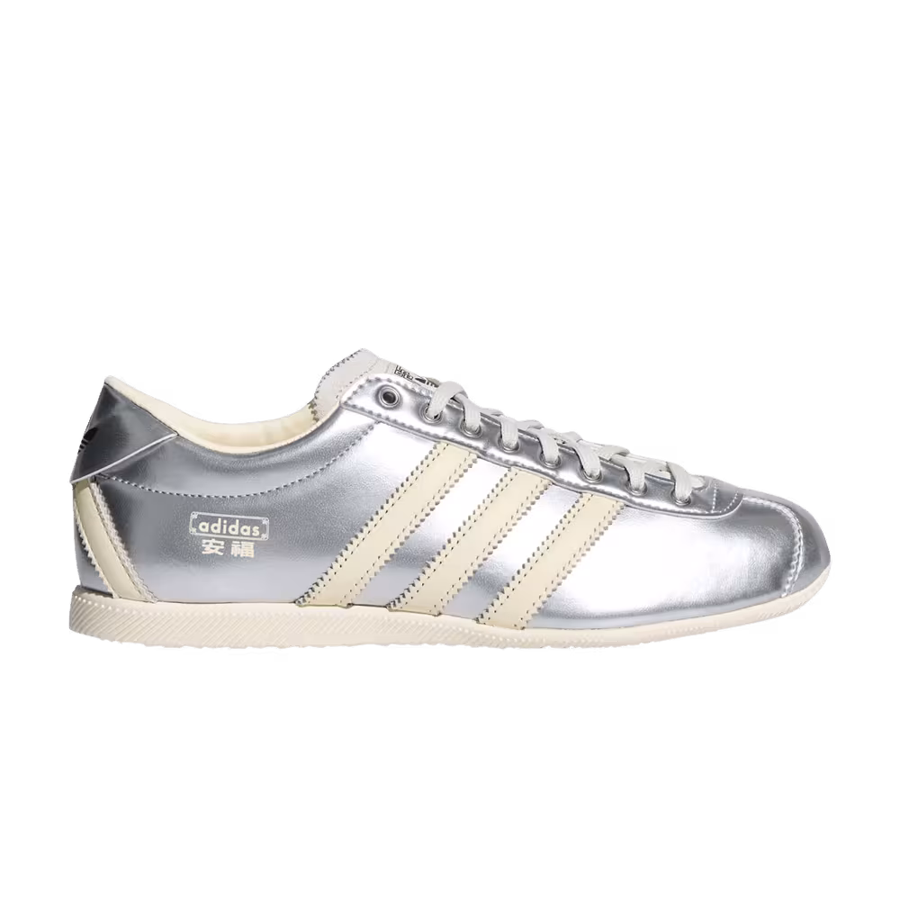 adidas Women's Anfu Silver Metallic Crew White Core Black