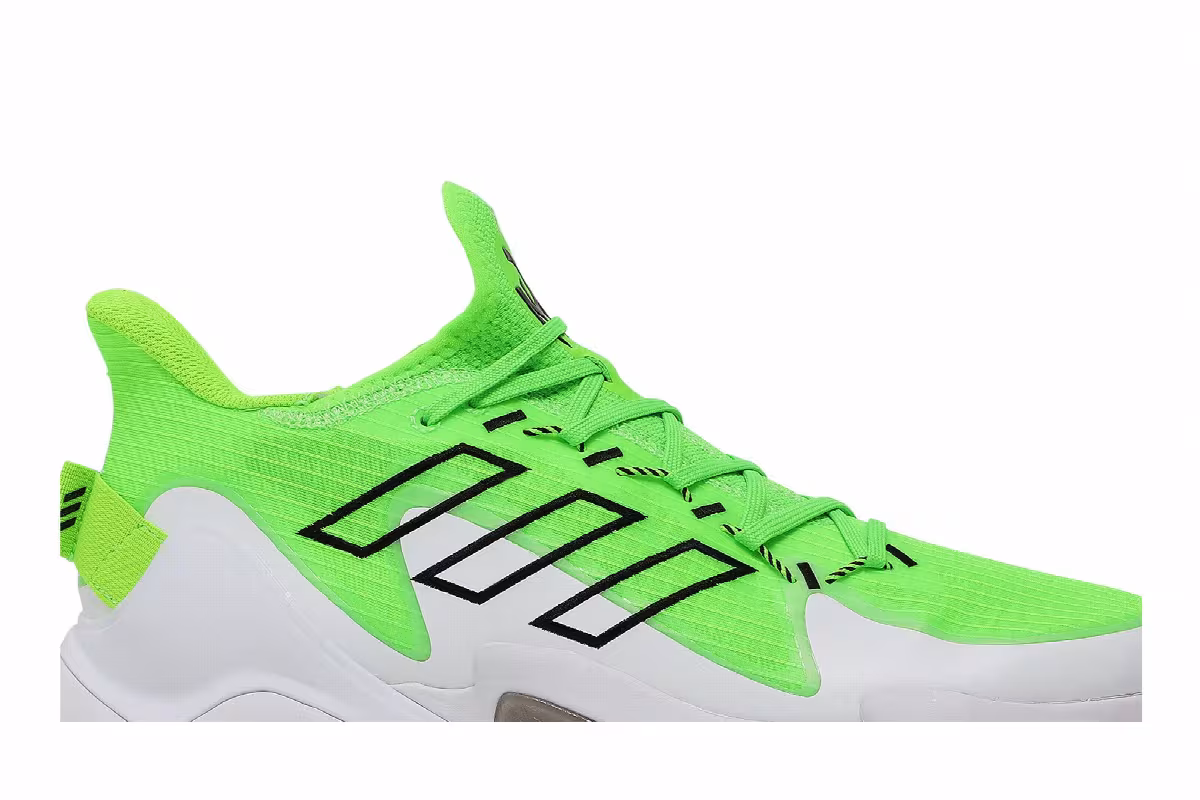 adidas Mahomes 1 Impact FLX Team Solar Green, view 3