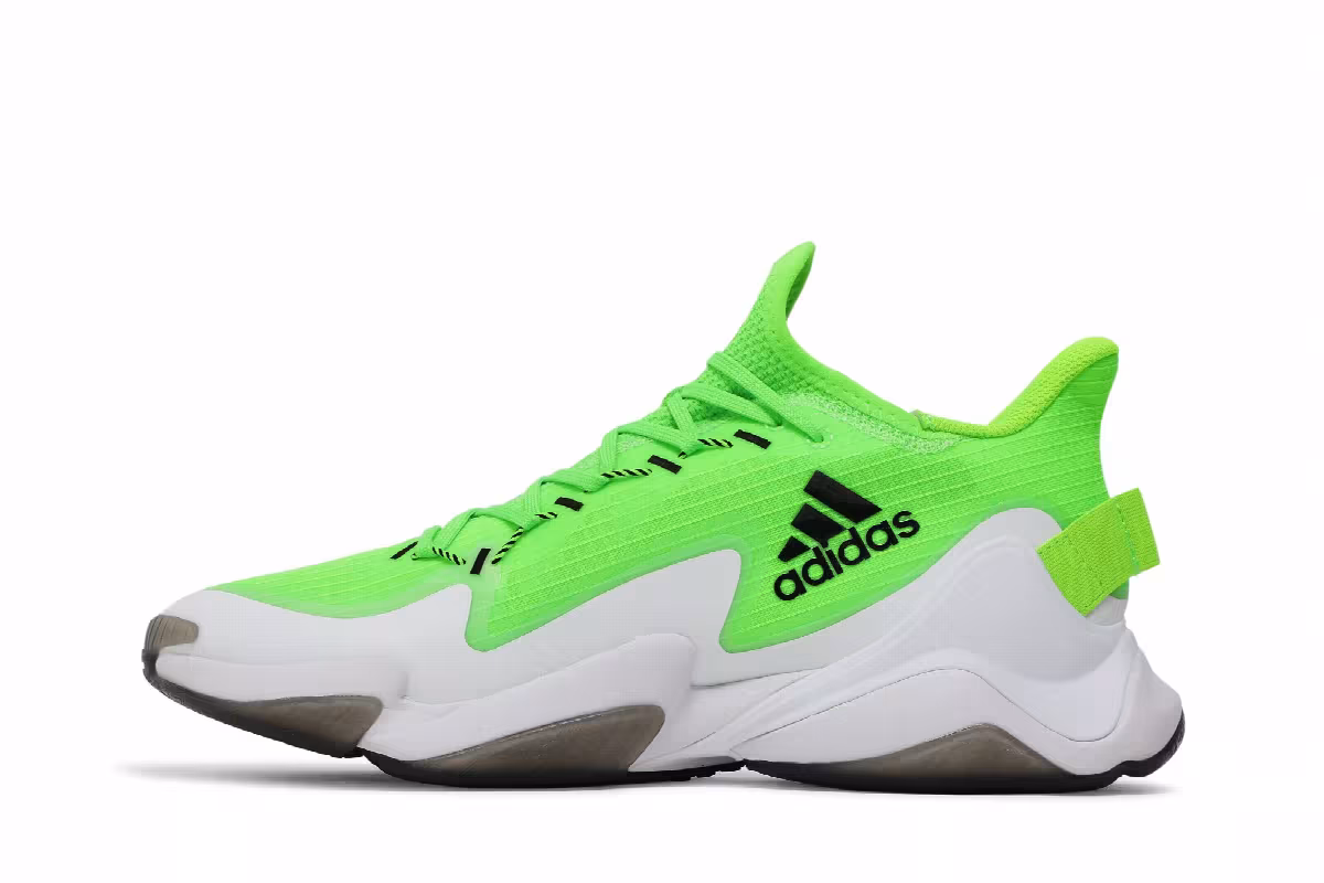 adidas Mahomes 1 Impact FLX Team Solar Green, view 4