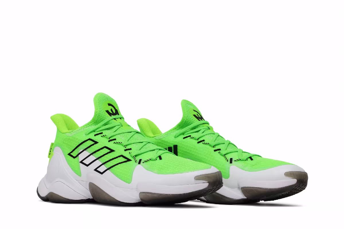 adidas Mahomes 1 Impact FLX Team Solar Green, view 9