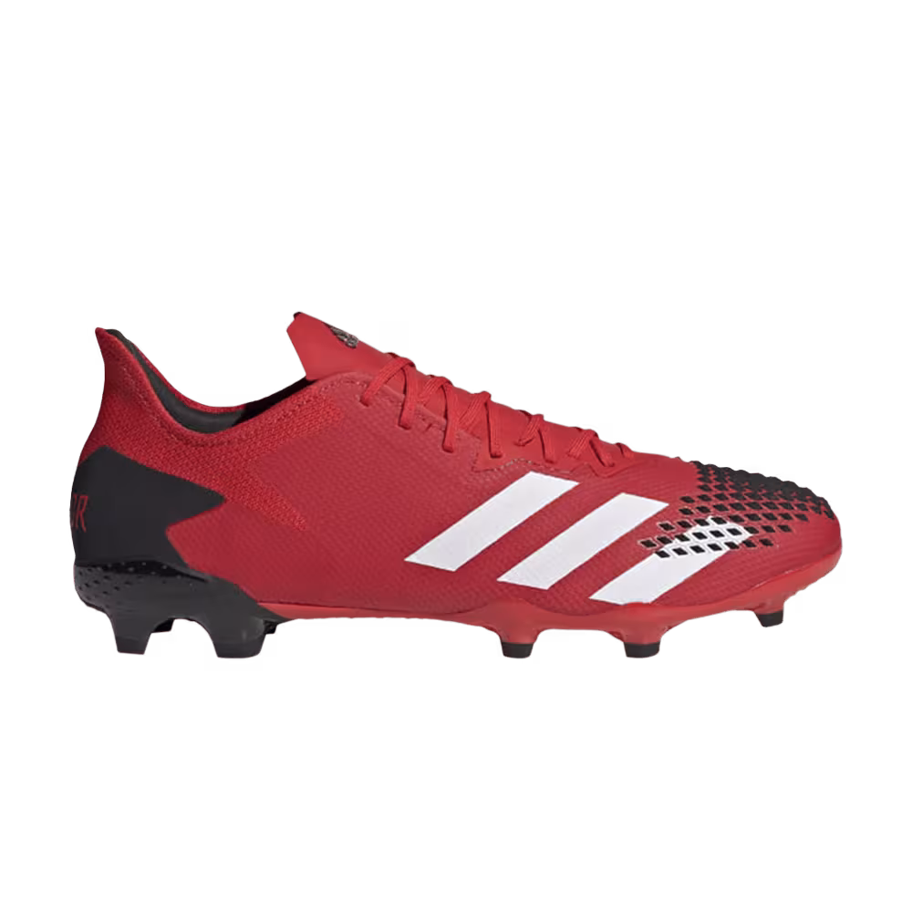Adidas Predator 20.2 FG Active Red Core Black