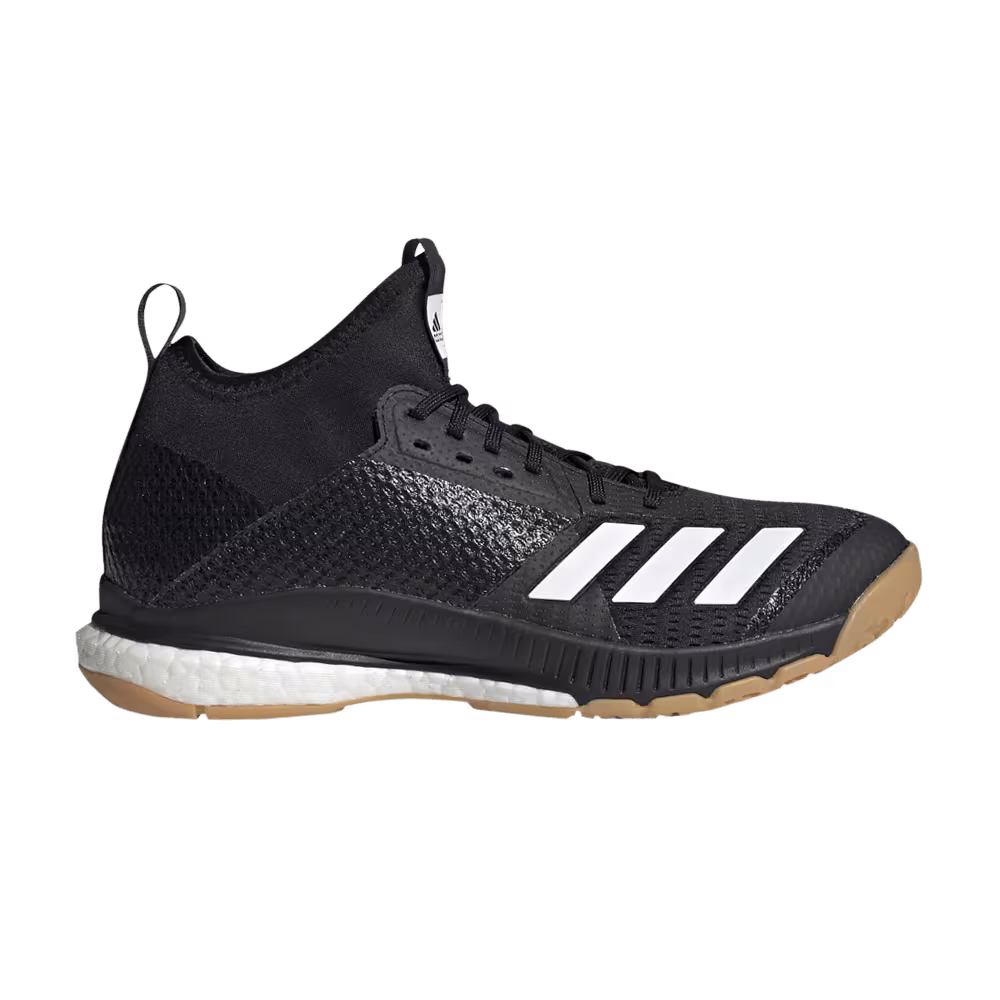 Adidas Women's Crazyflight X 3 Mid Core Black Gum