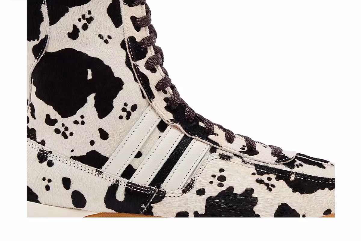 adidas Women's Rasant Mid Cow Print, view 3