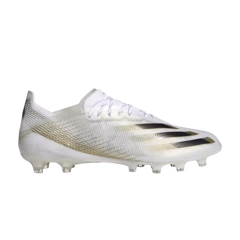 Adidas X Ghosted.1 AG White Metallic Gold Melange