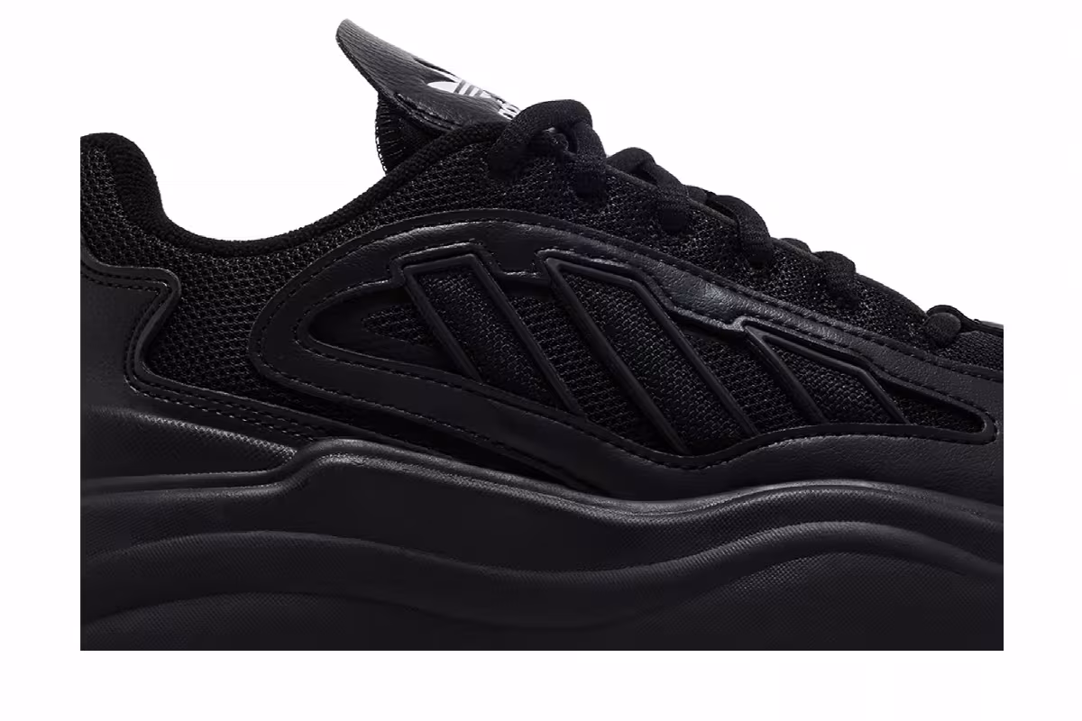 adidas Women's Ozgaia Triple Black, view 3