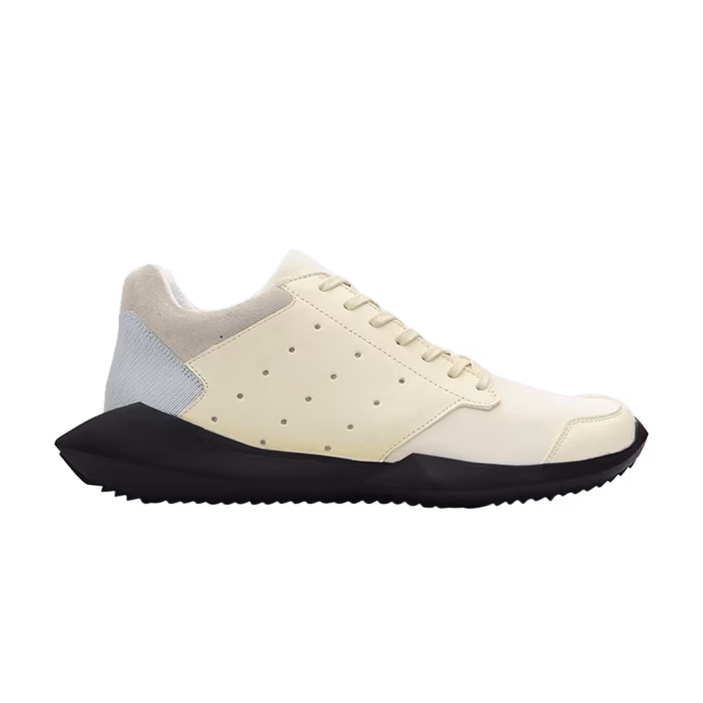 Rick Owens x adidas Tech Runner White Black