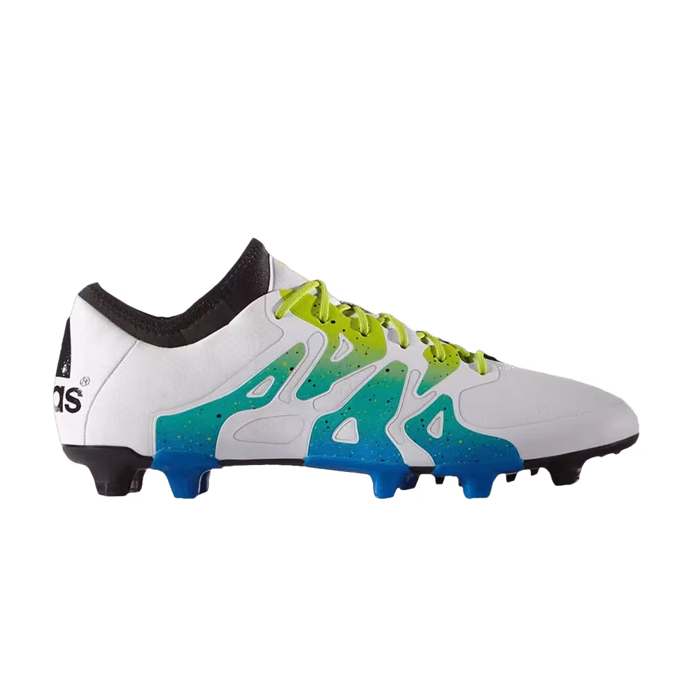 Adidas X 15.1 FG AG White Semi Solar Slime