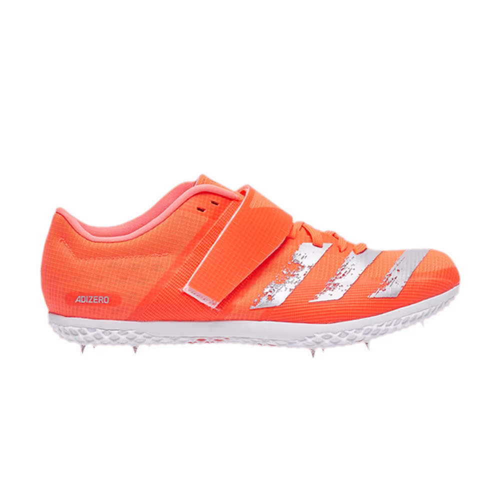 Adidas Adizero High Jump Signal Coral Silver Metallic