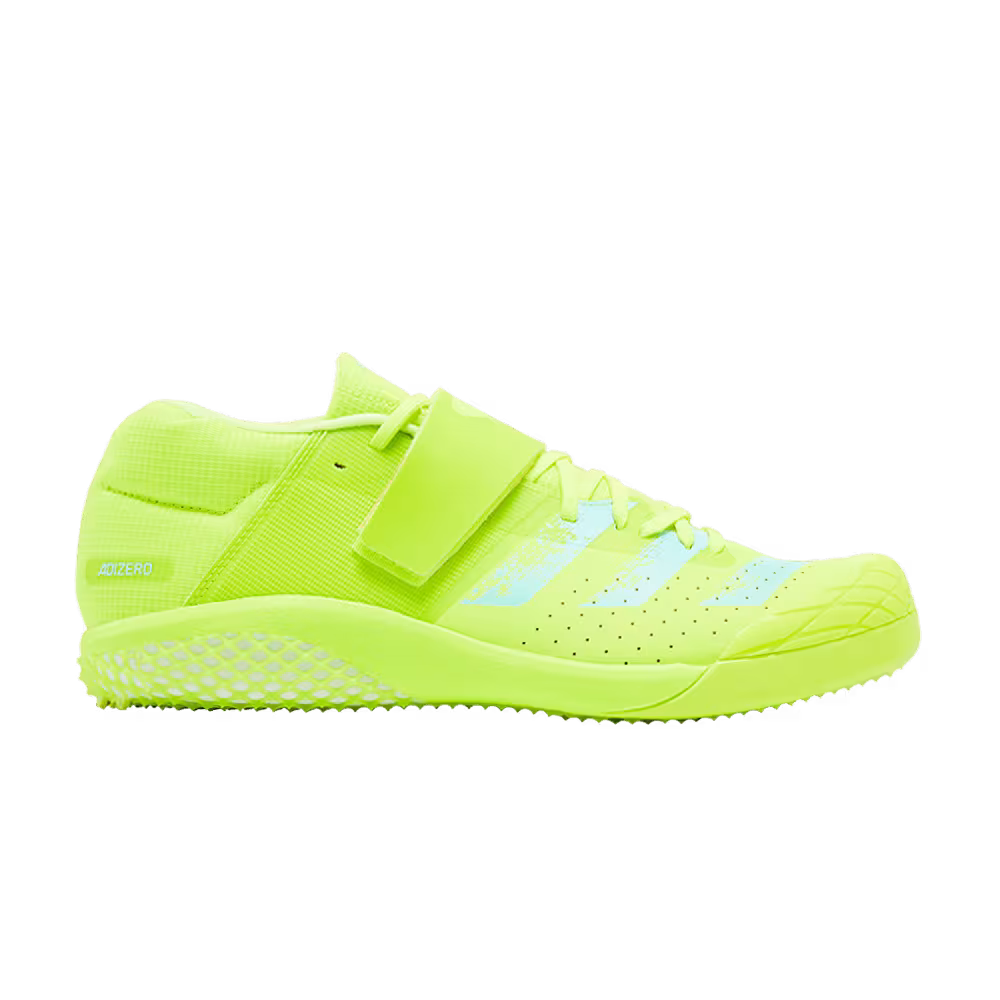 adidas Adizero Javelin Solar Yellow Aqua