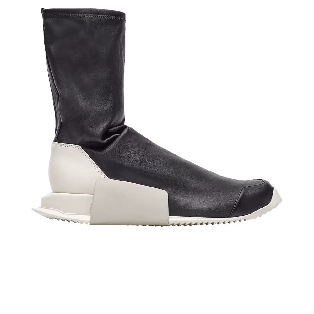 Rick Owens x adidas Level Runner High Black Milk