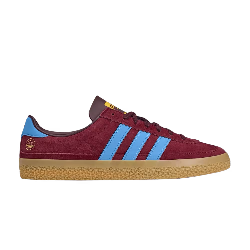 Aston Villa x adidas Roelee Spezial Burgundy Blue