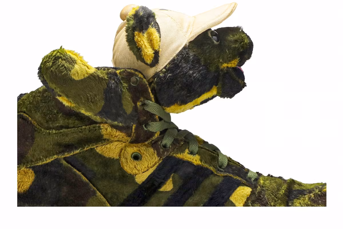 Adidas Jeremy Scott Camo Bear, view 3