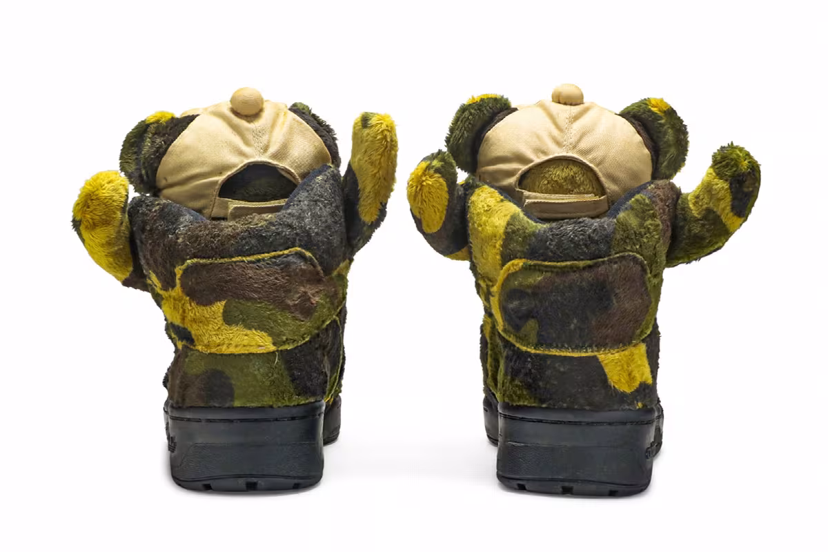 Adidas Jeremy Scott Camo Bear, view 7