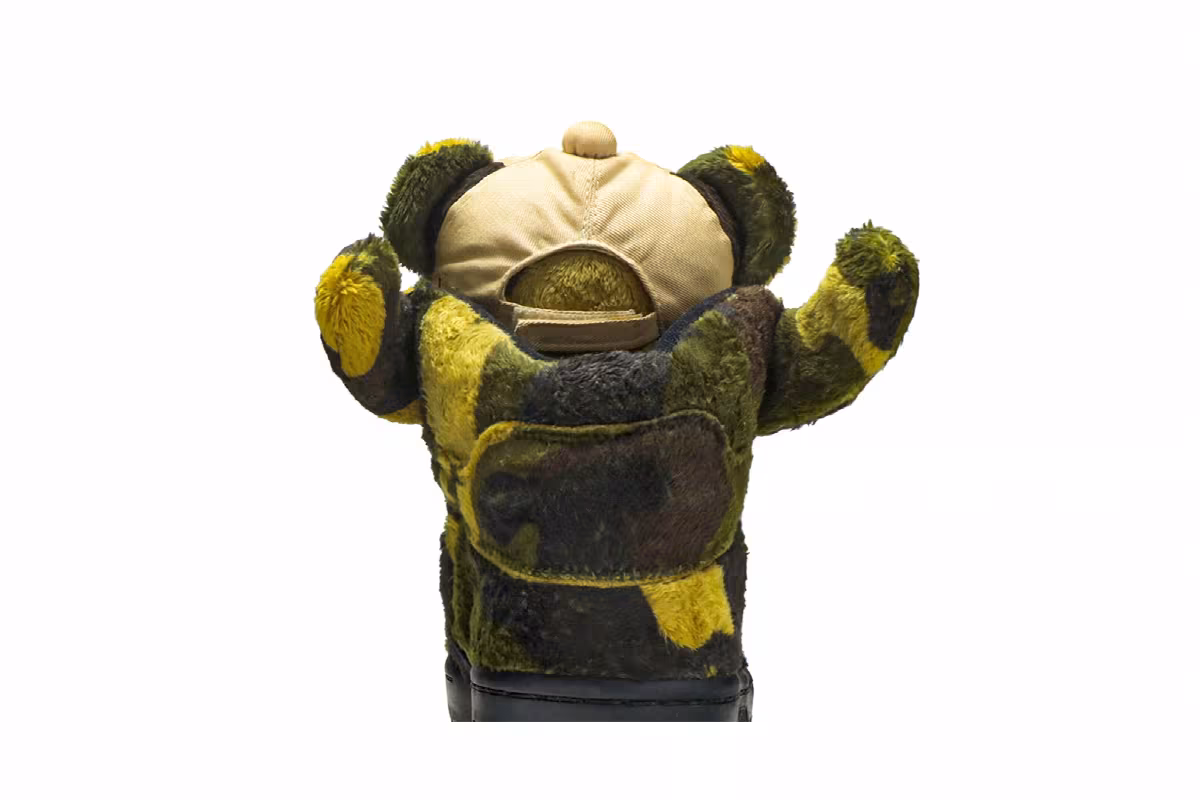 Adidas Jeremy Scott Camo Bear, view 8