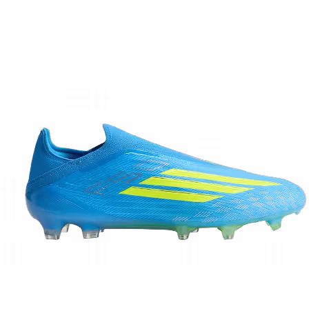 adidas F50 Elite Laceless FG 'Lucid Ray Blue Team Solar Yellow 2 Lucid Aquamarine'