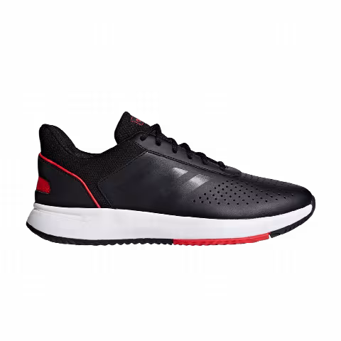 Adidas Courtsmash 'Black Active Red'